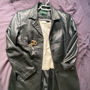 DANIER Women’s Leather Jacket Long